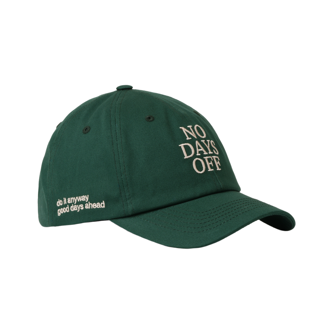 타미카집 노데이즈오프 볼캡_그린(TAMIKA ZIP No Days Off Ball Cap_Green) - 2