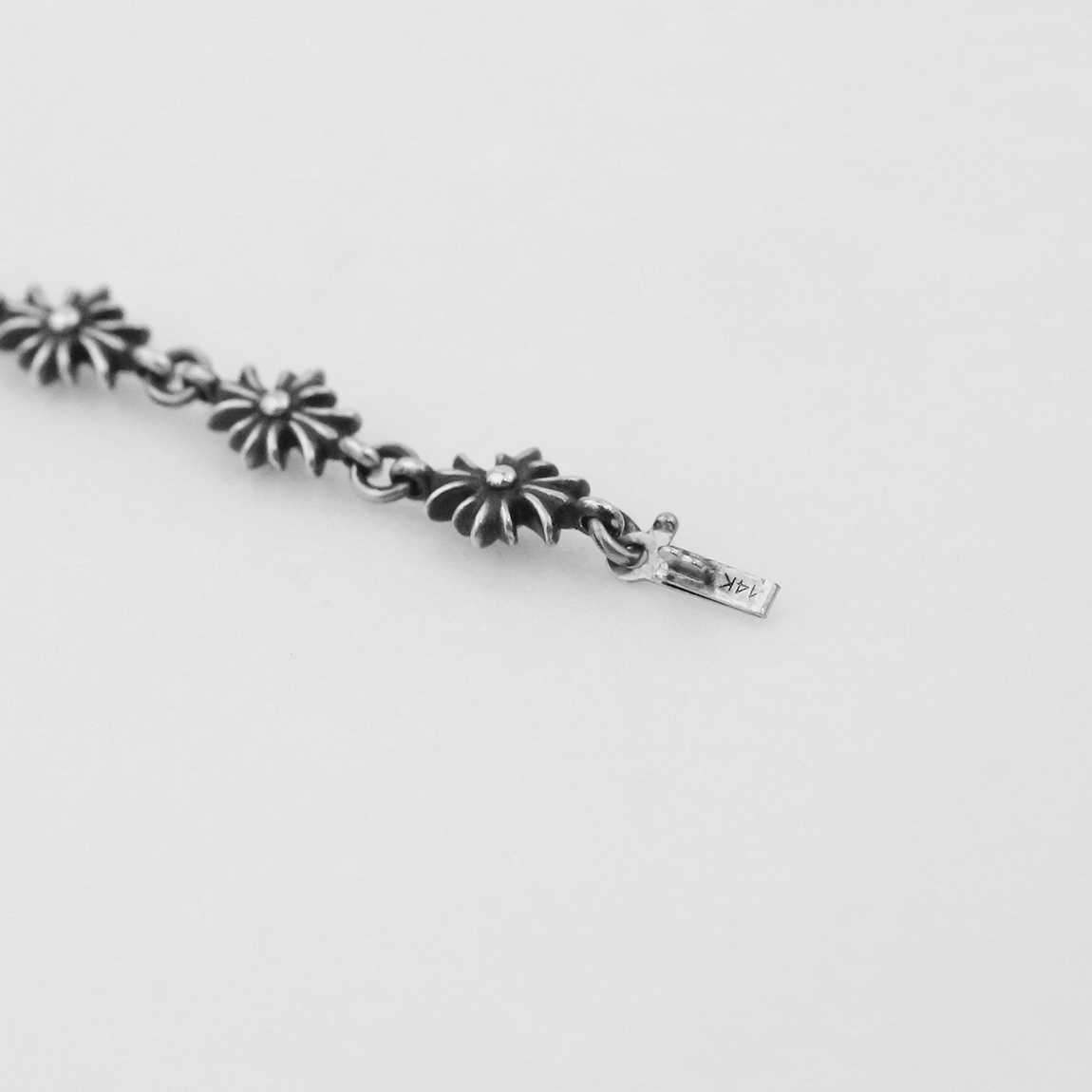 한스룸 크롬하츠 타이니 e ch 플러스 목걸이(Hansroom Chrome Hearts Tiny E ch pls Necklace) - 5