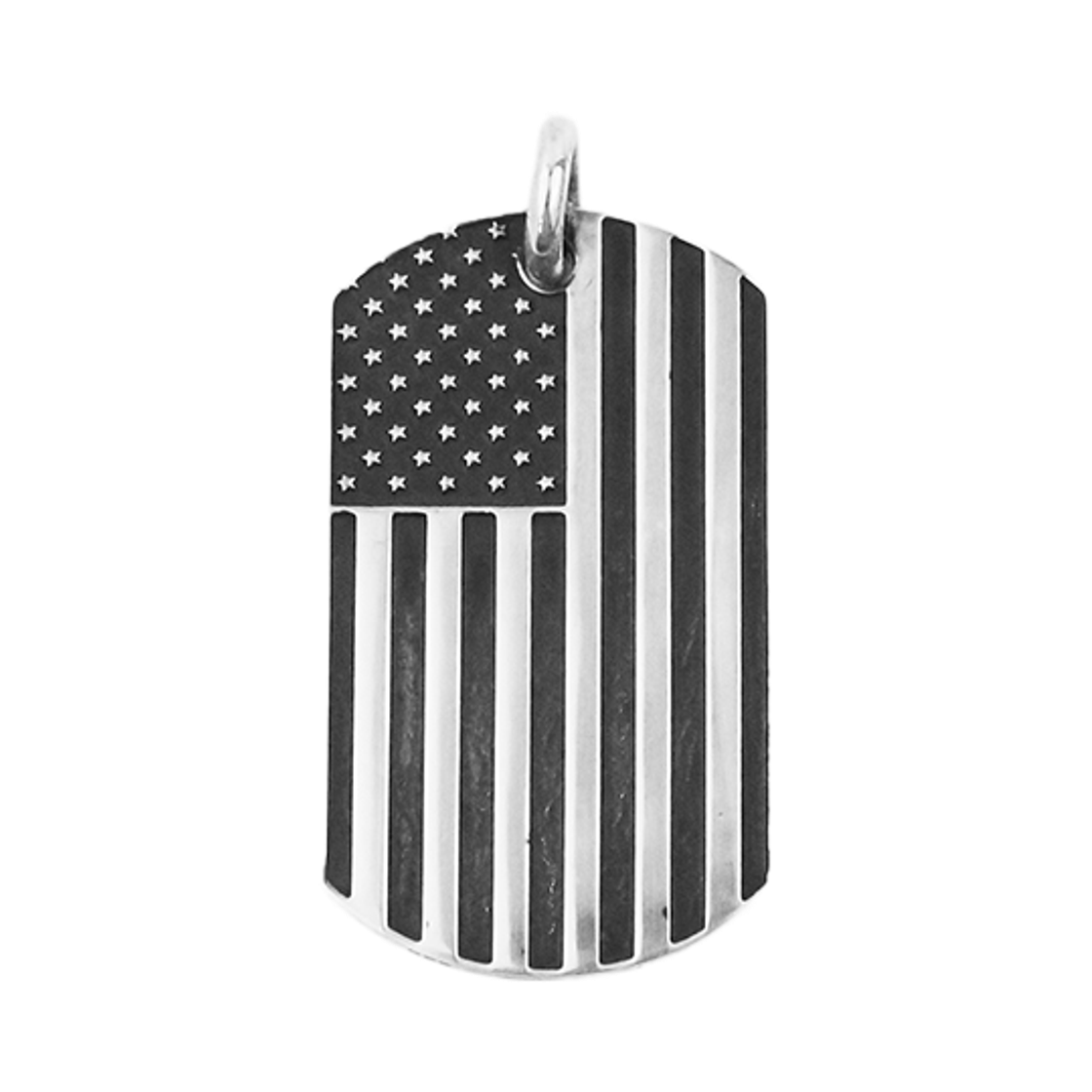 303 Hansroom Chrome Hearts American Flag Dogtag