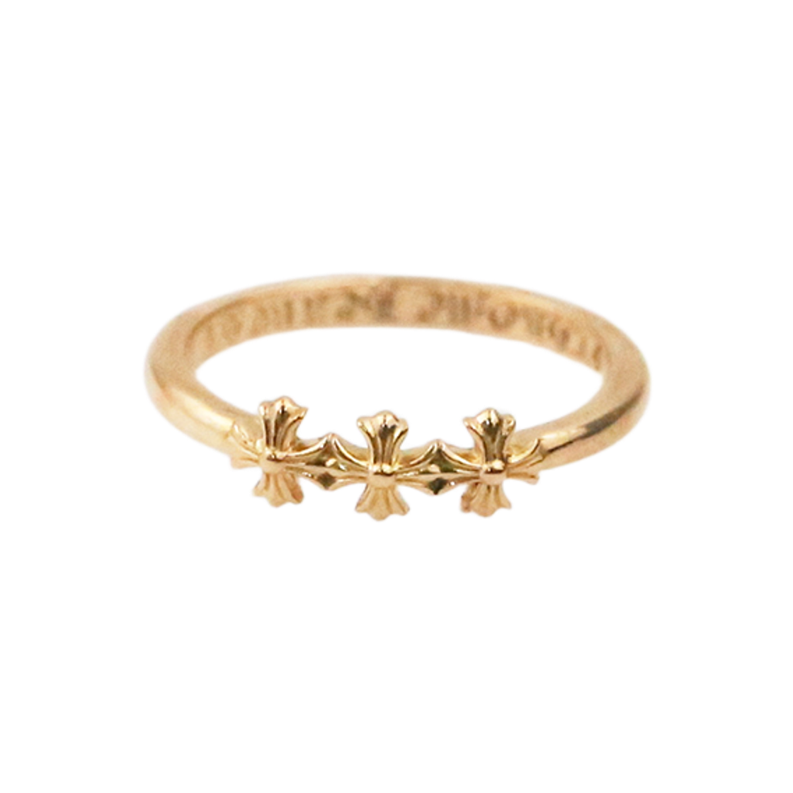 1002 Hansroom Chrome Hearts 22K Triple ch plus Bubblegum ring