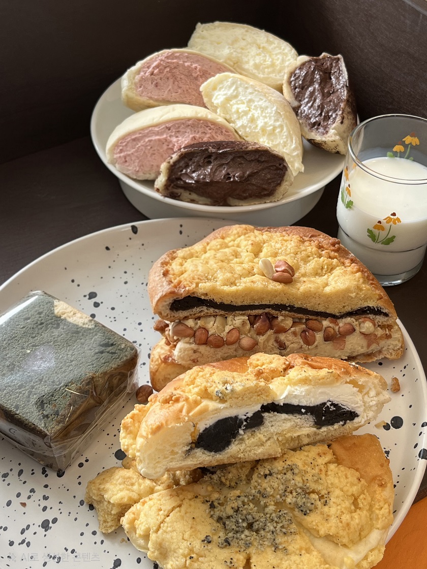 [KREAM 단독] 진진제과 제주 빵지순례 6종 세트 (애월밤호박인절미모스 쑥오메기소보로 한라봉요거트궁뎅이 구좌당근파운드 우도땅콩쫀득빵 한라산샌드)([KREAM 단독] Jinjinbakery Jeju Bread Pilgrimage Set) - 2