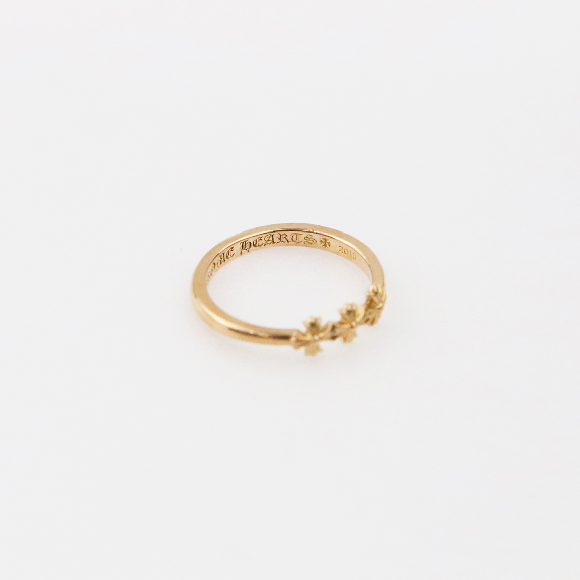 한스룸 크롬하츠 트리플 ch 플러스 버블검링(Hansroom Chrome Hearts 22K Triple ch plus Bubblegum ring) - 5
