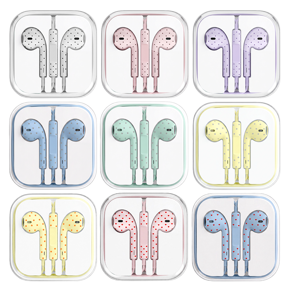Dotty Design Wired Earphones NUART Dotty Stereo Wired Earphones