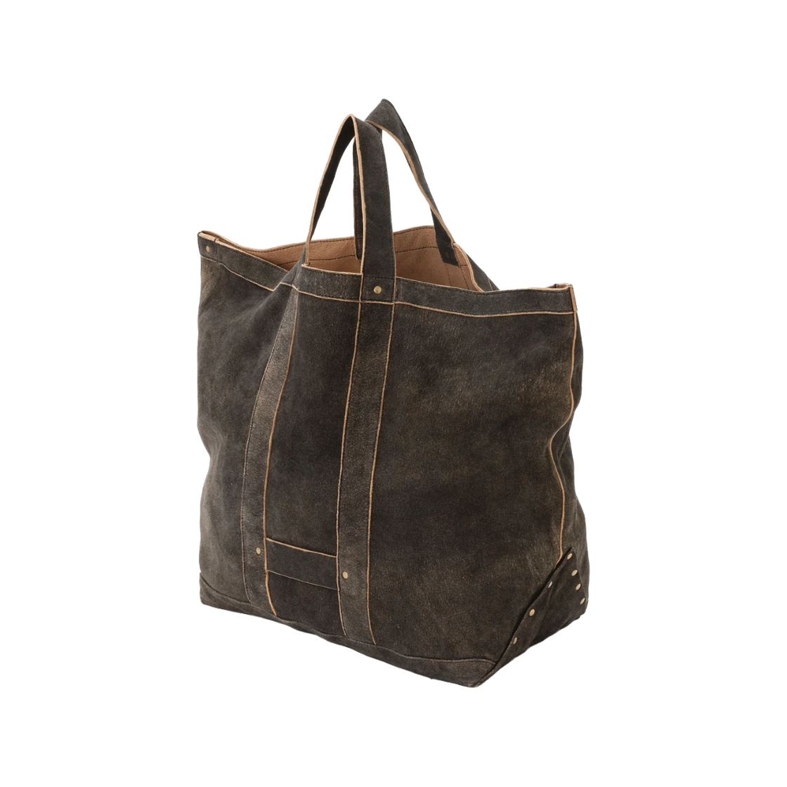 세븐 바이 세븐 고트 레더 토트백 블랙 - 26FW(Seven By Seven Goat Leather Tote Bag Black- 26FW) - 2