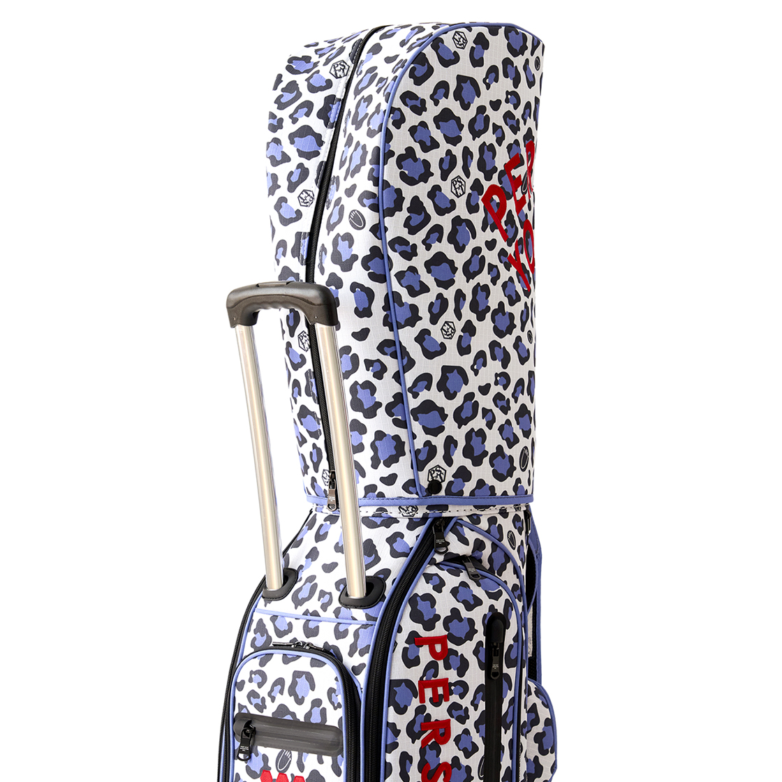 욜프 골프 골프 페르시안캣 휠캐디백 레오파드크리드(YORF GOLF x Persiancat Wheel Caddy Bag Leopard Creed) - 3