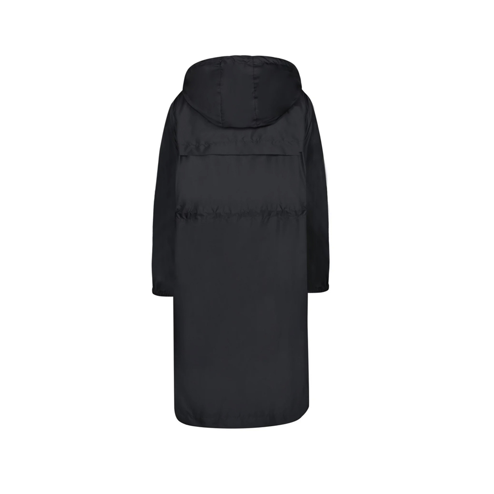 [15% 쿠폰] 몽클레르 히엔고스 로고 패치 롱 후드 자켓 블랙 - 25FW([15% 쿠폰] Moncler Hiengos Logo Patch Long Hooded Jacket Black - 25FW) - 3