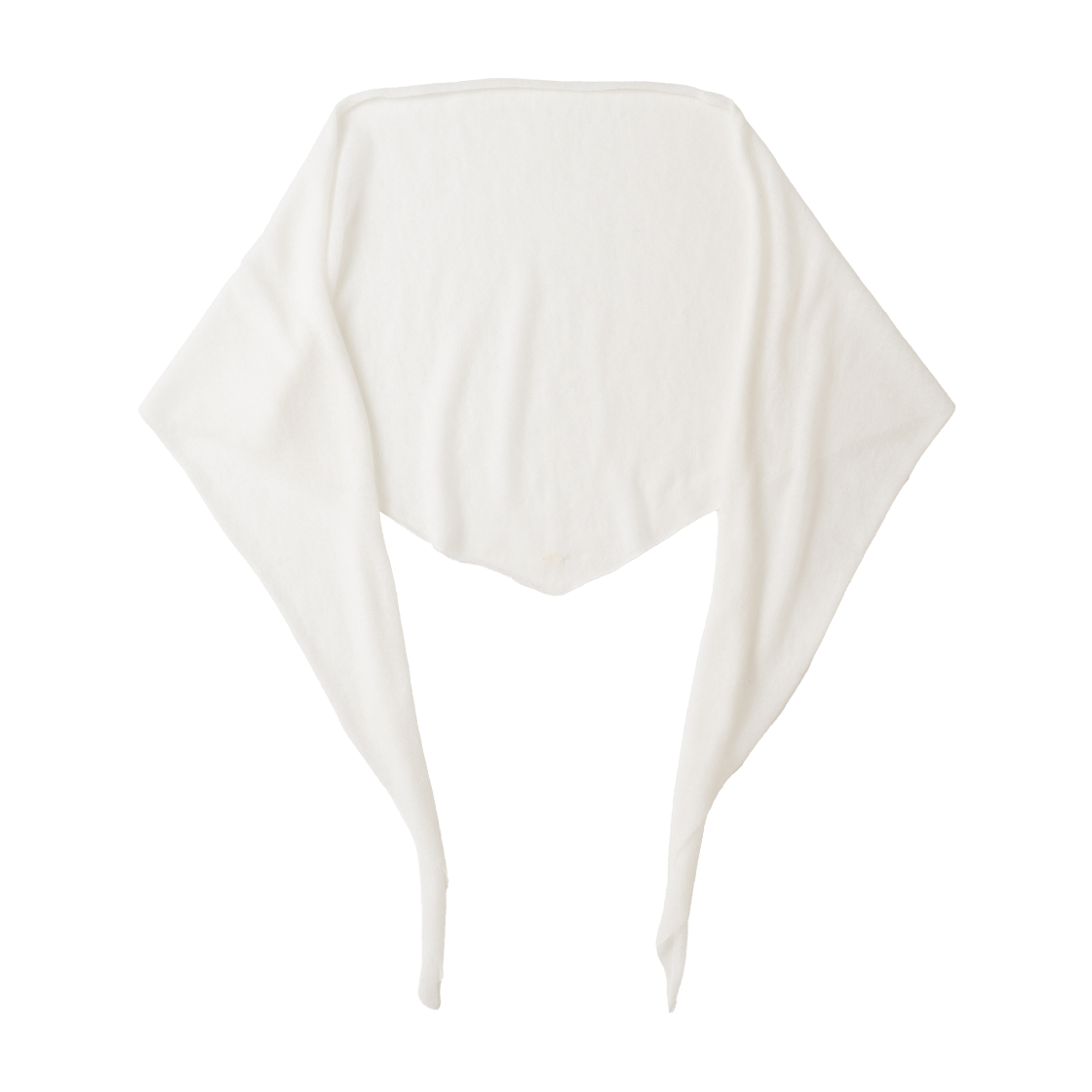 EFWACAT085WHT aetoa Alpaca Blend Knit Muffler White