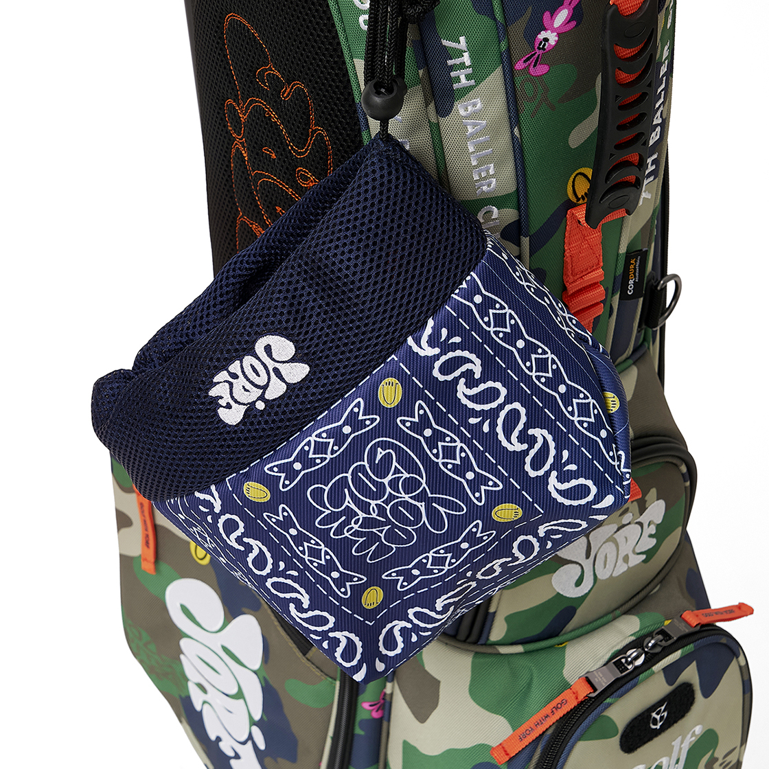 욜프 골프 일체형 아이언 커버 페이즐리(YORF GOLF Iron Cover All-In-One Paisley) - 6