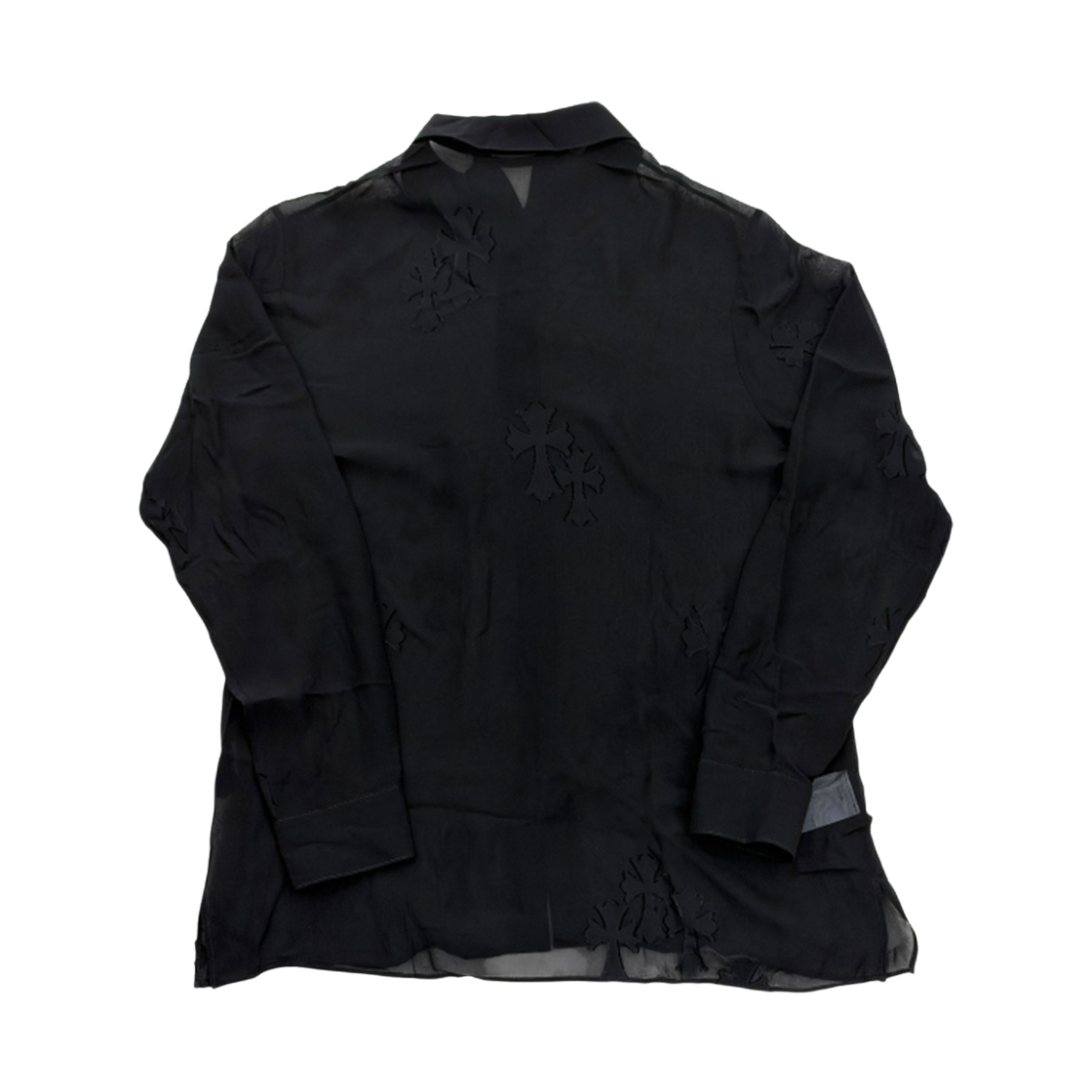 더도산 크롬하츠 크로스 실크 셔츠(TheDosan x chrome hearts cross silk shirt) - 2