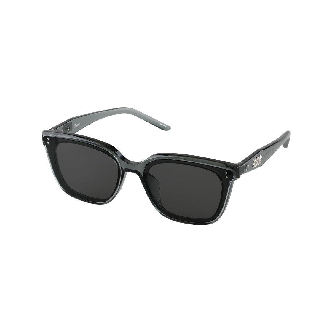 투디터 N 커플 데일리 사각 뿔테 빅사이즈 자외선차단 선글라스 C2 그레이(2DITOR N Couple Daily Oversized Square Horn-Rimmed UV Protection Sun Glass C2 Gray)