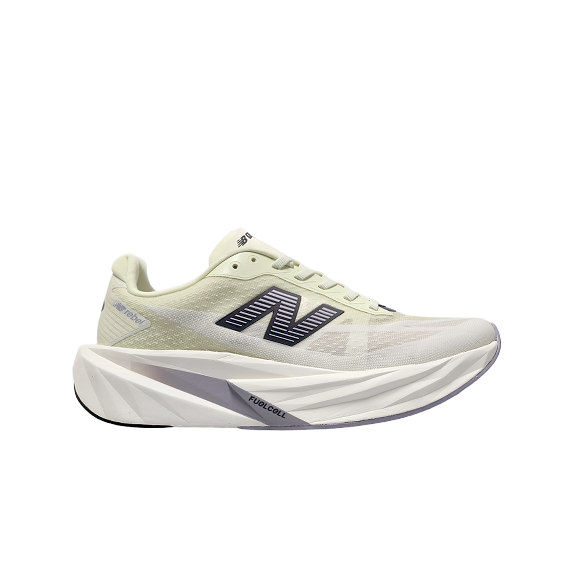 MFCX8QY [20% 쿠폰] New Balance FuelCell Rebel v5 Pistachio Butter Digital Mist - 2E Wide