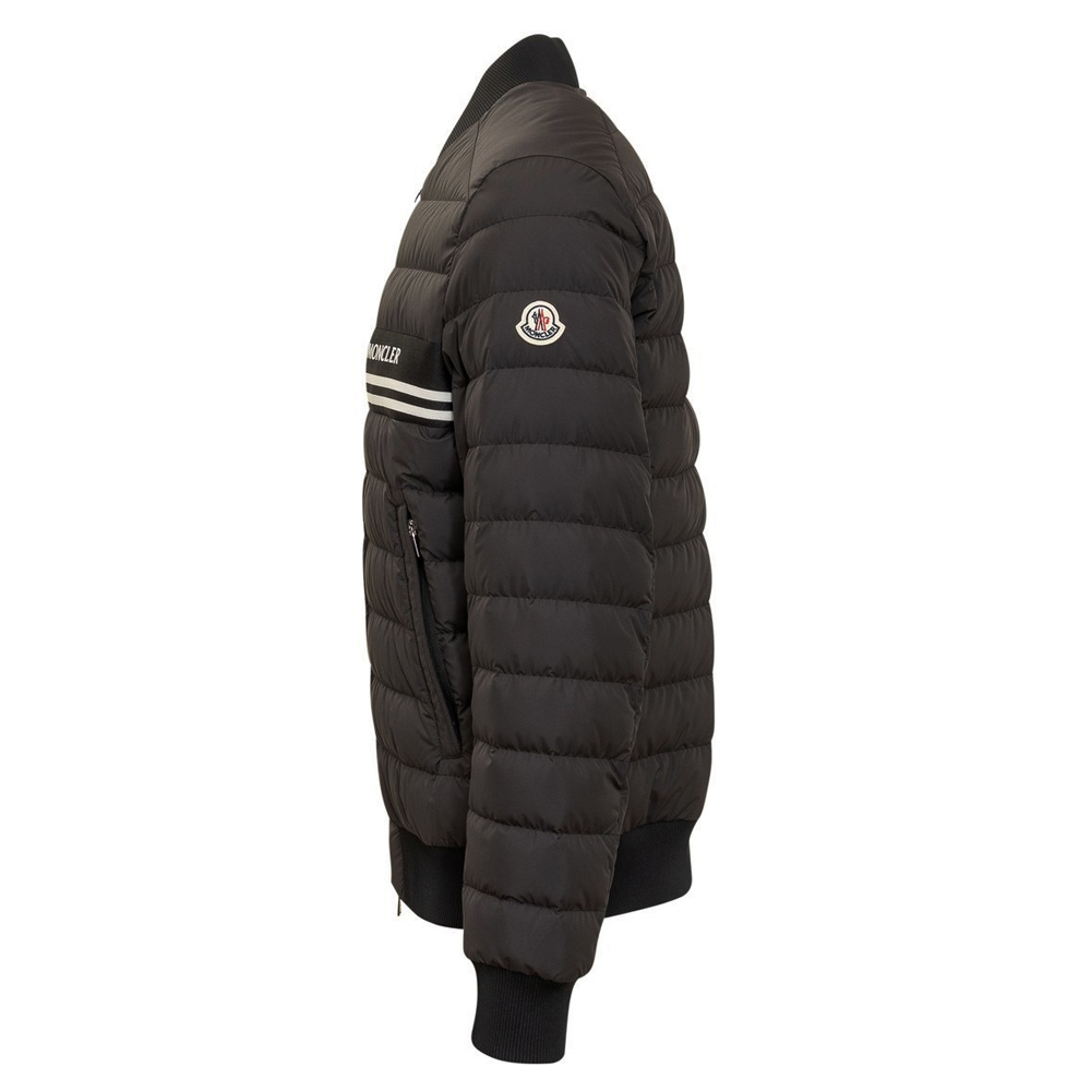 [15% 쿠폰] 몽클레르 MOUNIER 로고 패치 패딩 자켓 블랙 - 24SS([15% 쿠폰] Moncler MOUNIER Logo Patch Down Jacket Black - 24SS) - 4