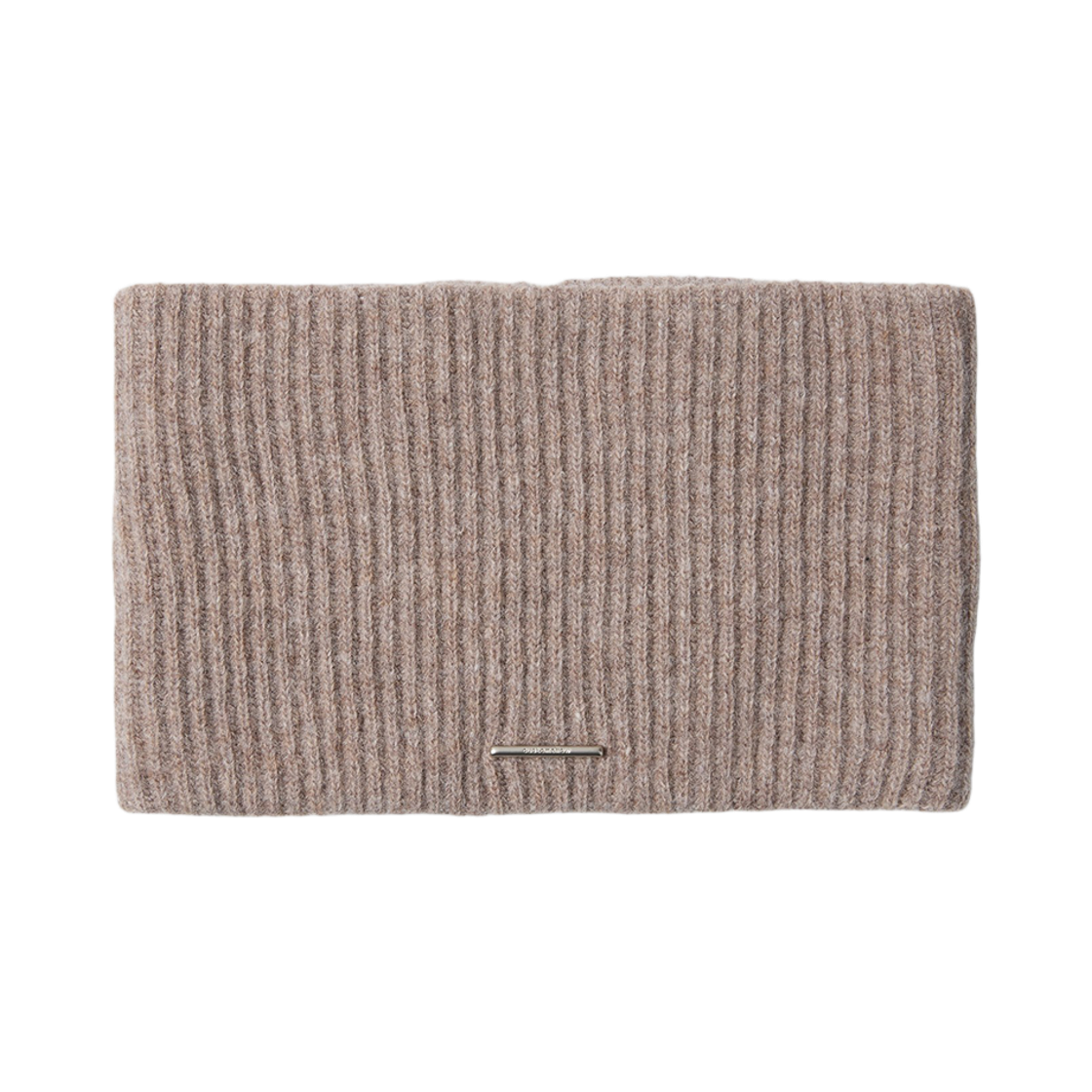 CAAAX26511BEX Customellow Zip-Up Neck Warmer Beige