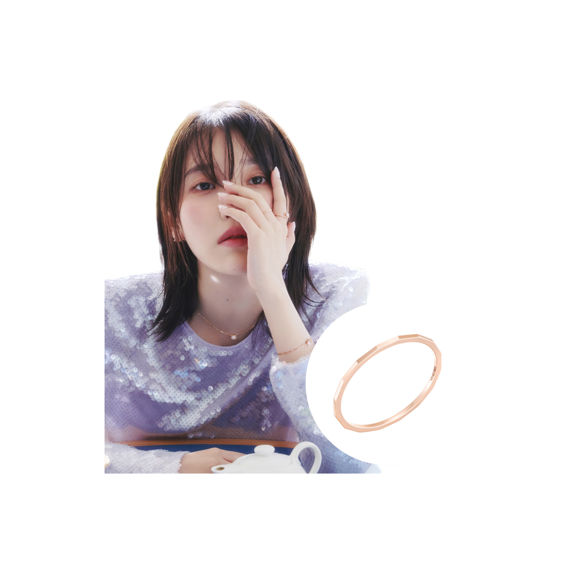 제이에스티나 제이에스티나 J.Livera 14K 반지 (JJJTR03BS005R4120)(Jestina Jestina J.Livera 14K 반지 (Jjjtr03Bs005R4120)) - 2