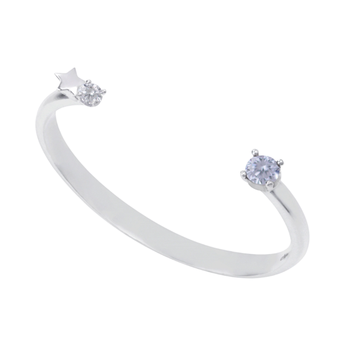 cp003001 chips jewelry Custom Star Open Bangle