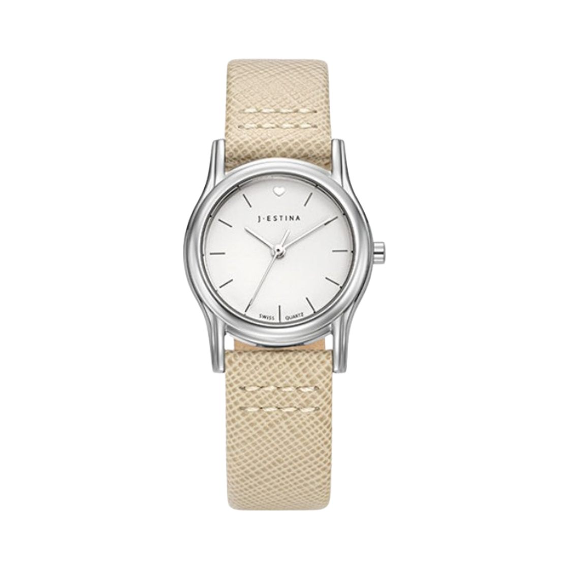 JWM1LE5BS505WHBE0 AMICO 하트인덱스 가죽 시계 (JWM1LE5BS505WHBE0)