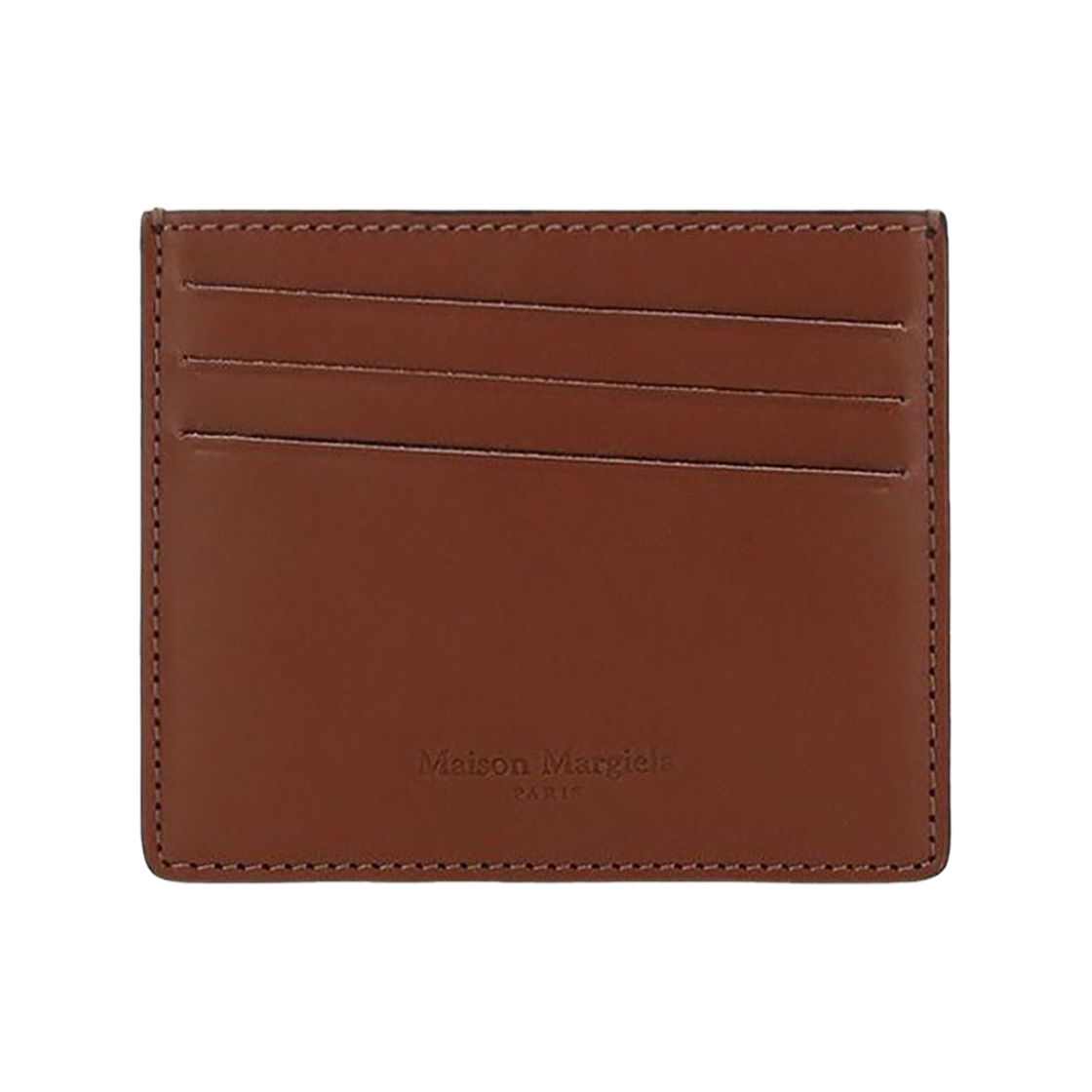 메종 마르지엘라 스티치 카드 홀더 블랙 브라운(Maison Margiela Stitches Card Holder Black Brown) - 2