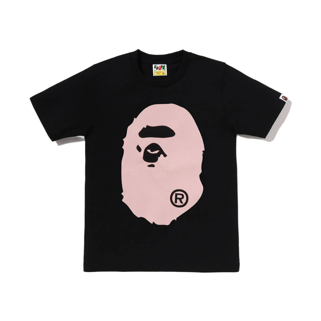 - (W) BAPE Color Denim Big Ape Head T-Shirt Black