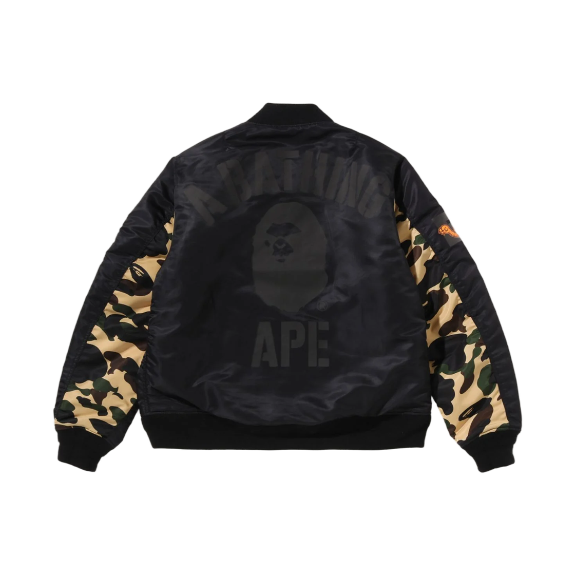 베이프 퍼스트 카모 봄버 자켓 블랙(BAPE 1st Camo Bomber Jacket Black) - 2