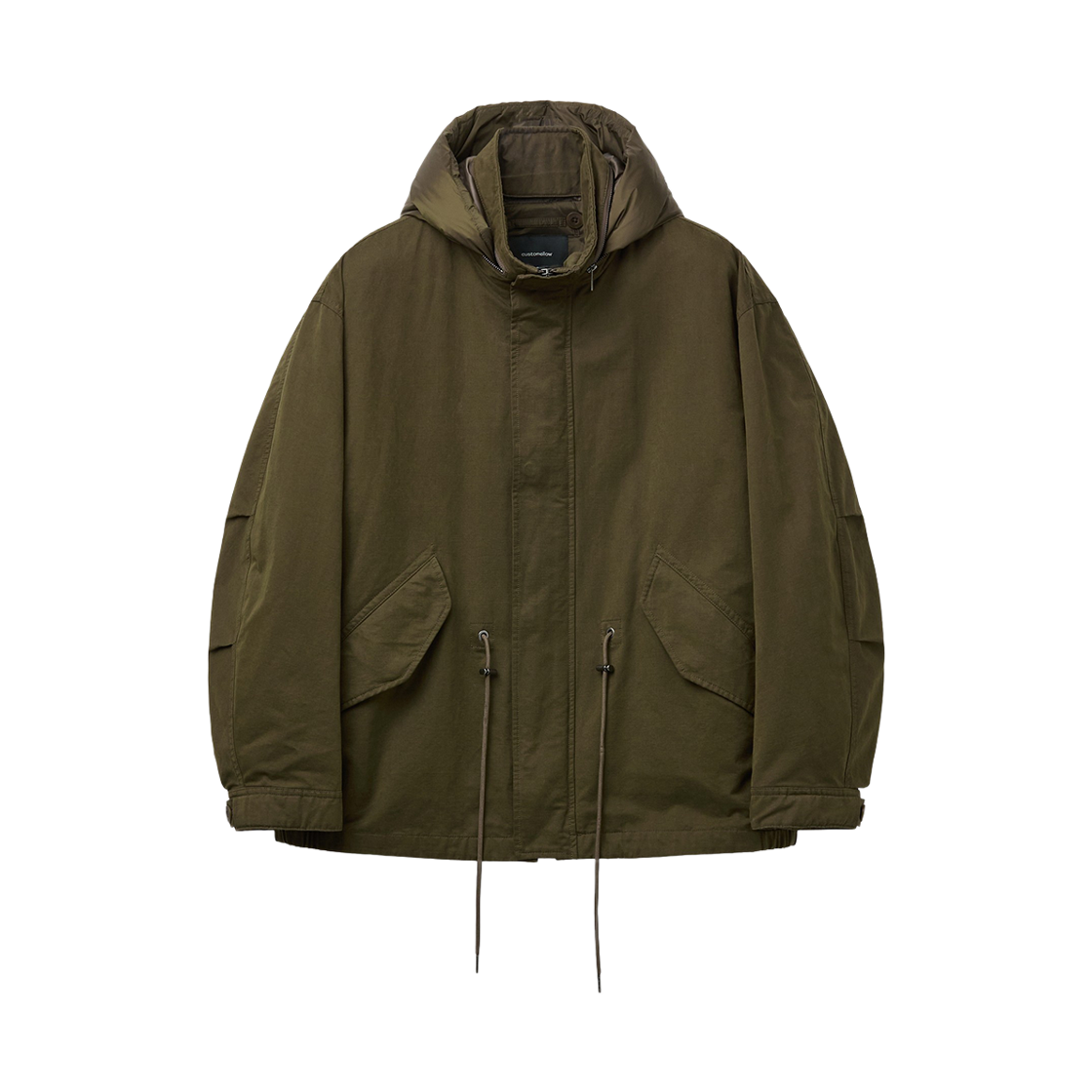 커스텀멜로우 후드 라이너 야상 자켓 브라운(Customellow Hood-Lined Field Jacket Brown)
