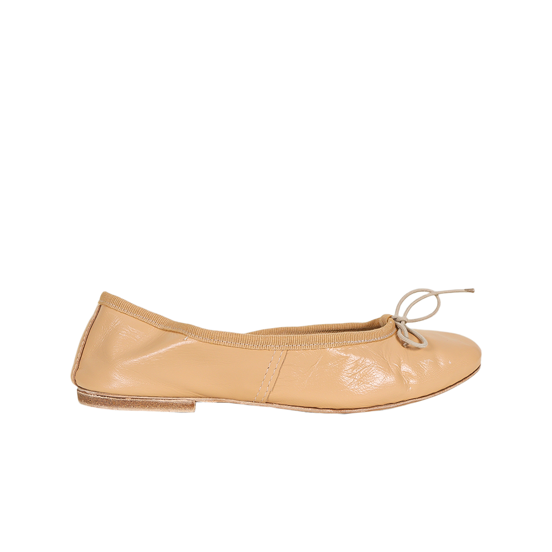 [15% 쿠폰] 포셀리 여성 레더 플랫슈즈 라이트탠 PO DS 39([15% 쿠폰] (W) E.Porselli Ballet Flats Light Tan) - 1