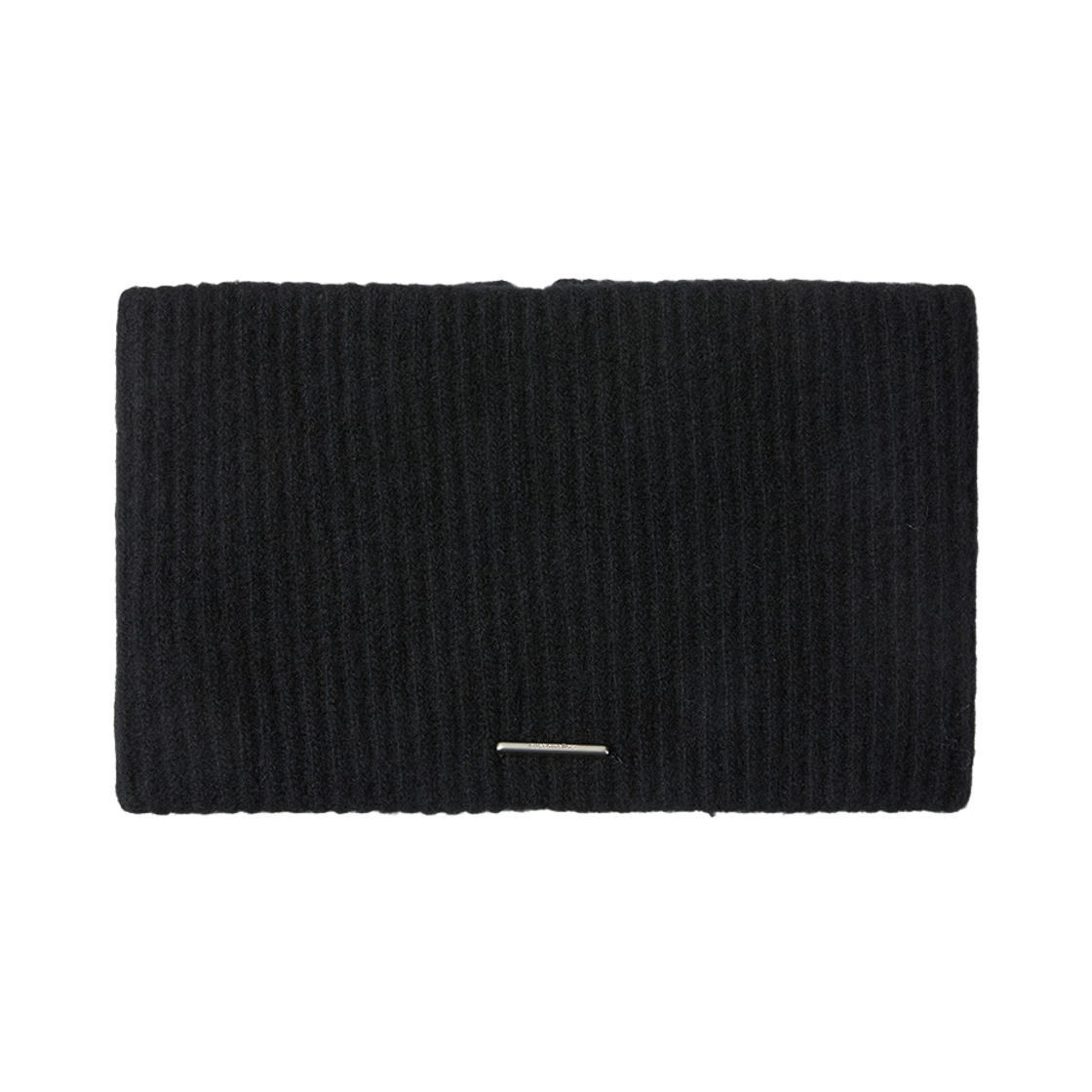 CAAAX26511BKX Customellow Zip-Up Neck Warmer Black