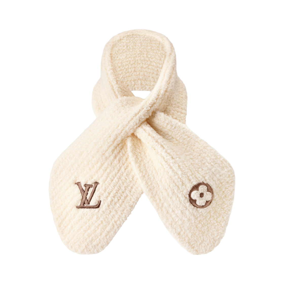 M99969 (W) Louis Vuitton LV Cozy Scarf Creme