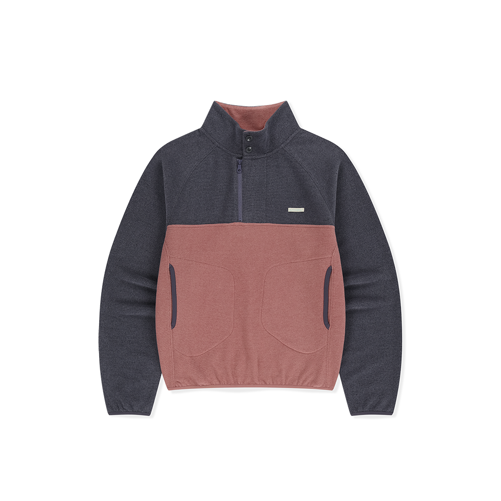 SL263FTOLP02PK [5% 적립] sunlovetour Club Fleece Pullover Pink