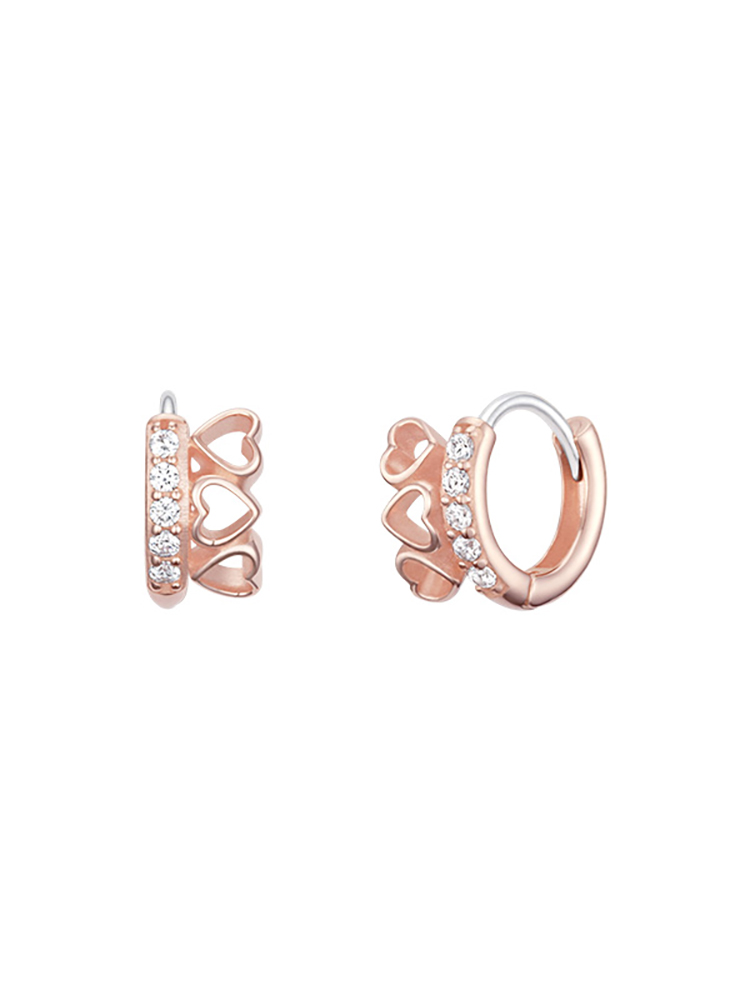 제이에스티나 [아이유 PICK] LALA J HEART 귀걸이 (JJLJEQ5B2309SR000)(Jestina [아이유 Pick] Lala J Heart 귀걸이 (Jjljeq5B2309Sr000)) - 3