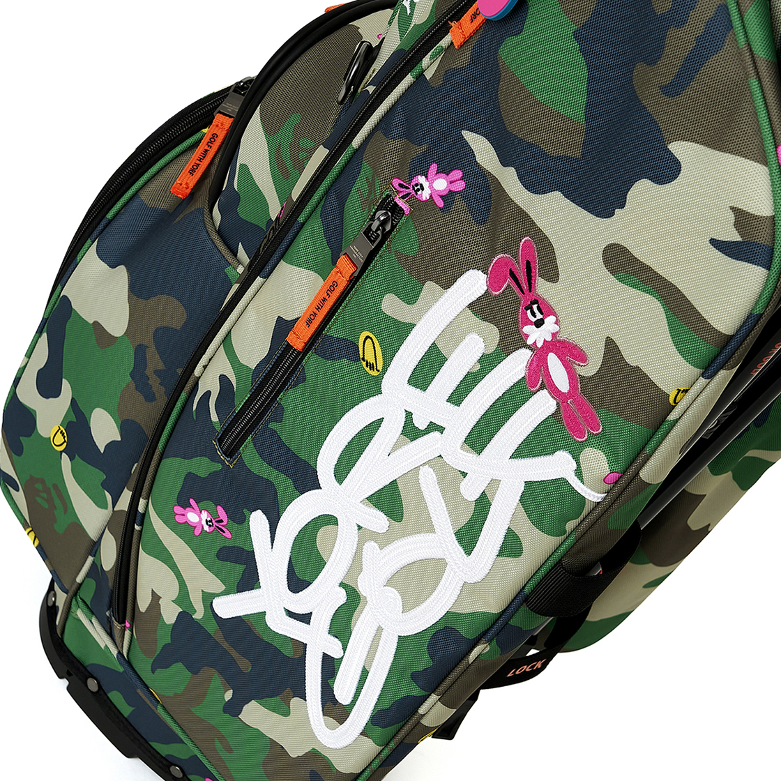 욜프 골프 우드랜드카모 스탠드 캐디백 카키(YORF GOLF Woodland Camo Stand Caddy Bag Khaki) - 6