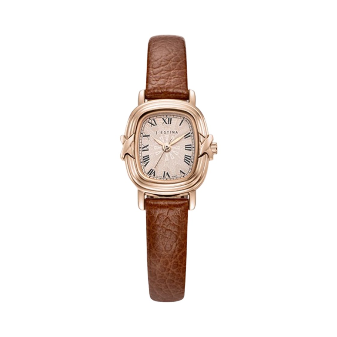 JWT2LE6BS601RGBR0 NUOVO TEMPO XOXO 가죽시계 - 로즈골드 (JWT2LE6BS601RGBR0)