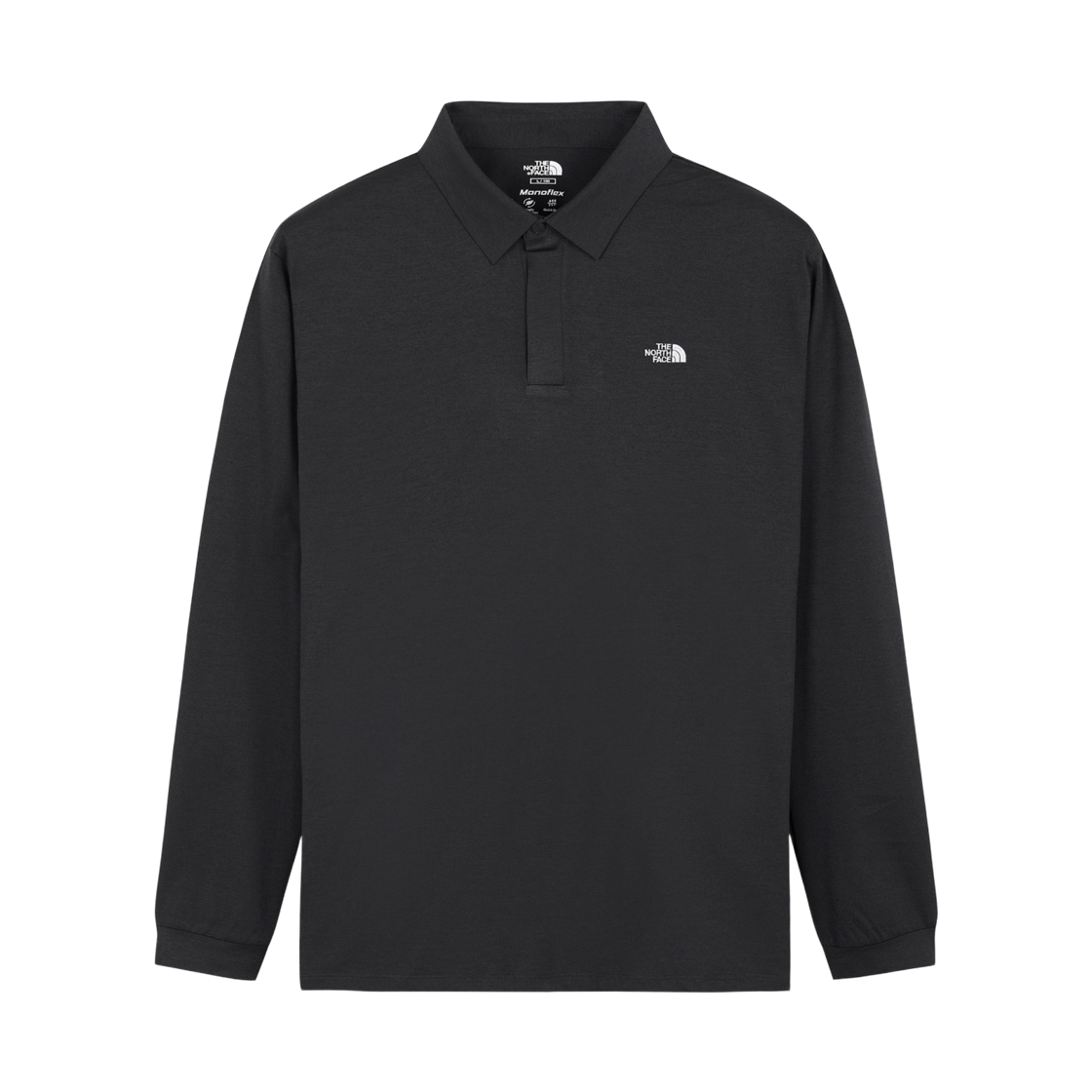 노스페이스 이지데이 긴팔 폴로 티셔츠 NT7QS55J_BLK(The North Face Easyday L/S Polo) - 1