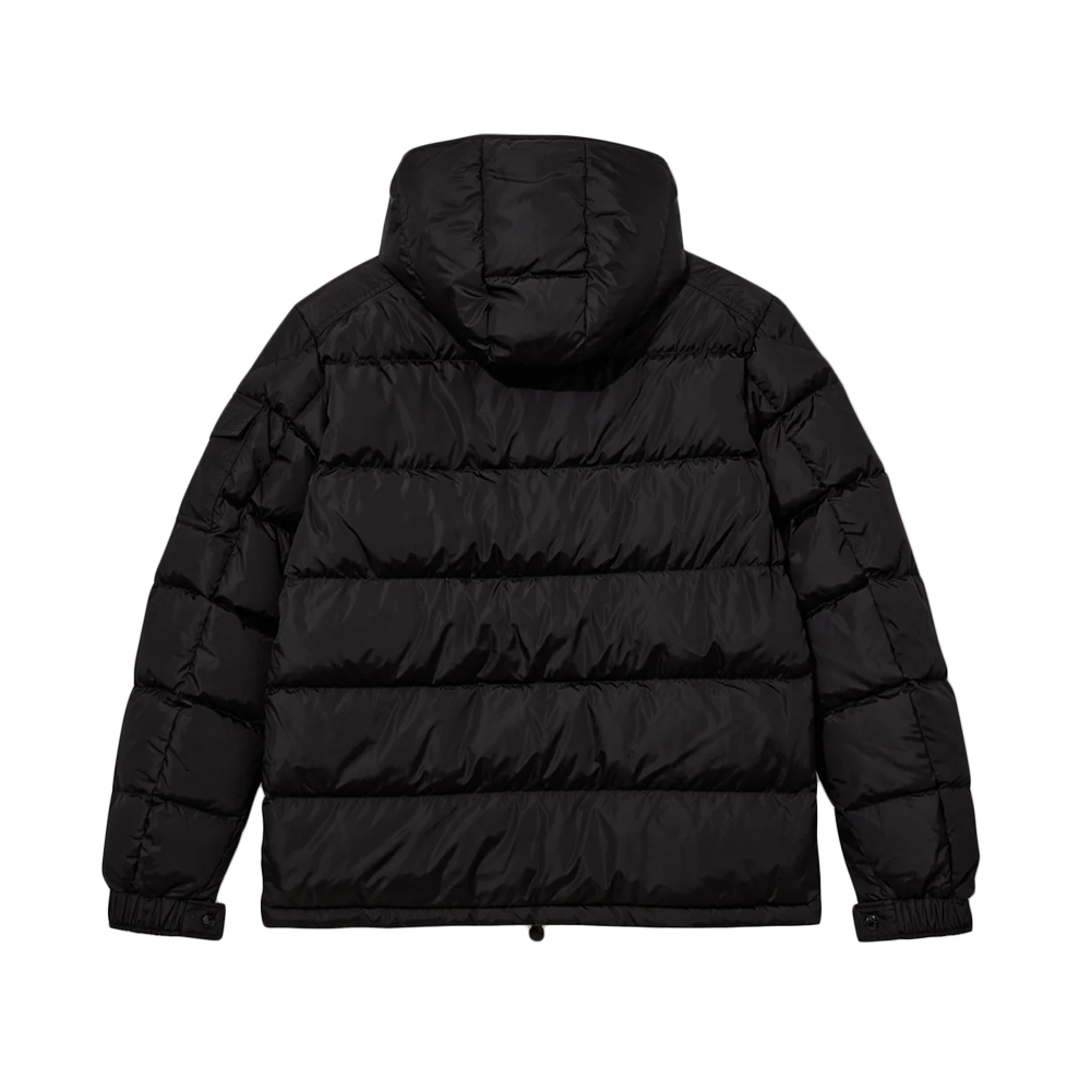 [15% 쿠폰] 몽클레르 마야 로고 패치 패딩 자켓 블랙 - 25FW([15% 쿠폰] Moncler Maya Logo Patch Down Jacket Black - 25FW) - 3