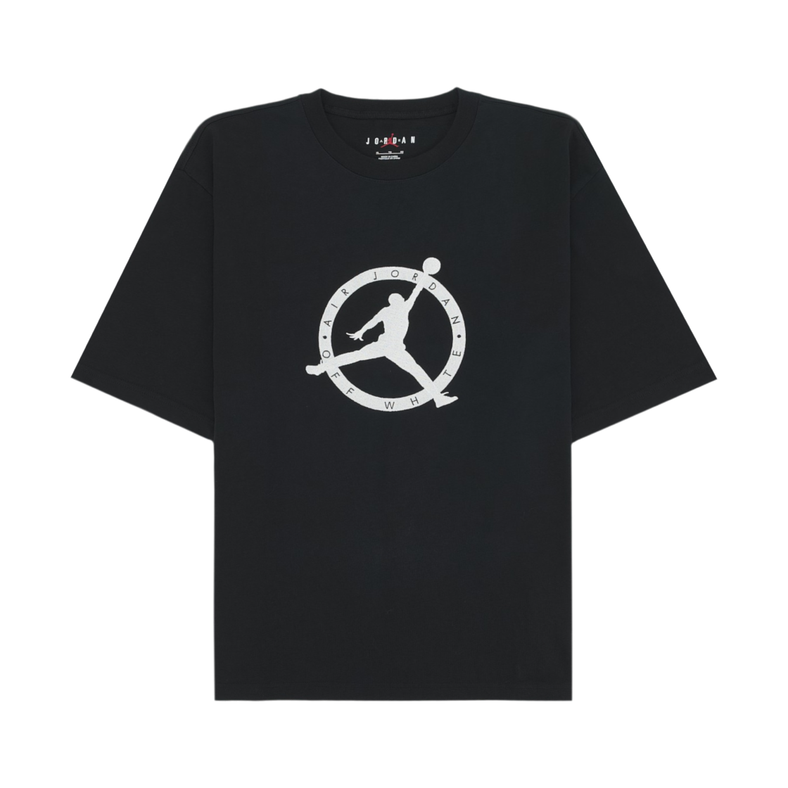 조던 x 오프화이트 숏슬리브 티셔츠 블랙 - 아시아(Jordan x Off-White S/S T-Shirt Black - Asia) - 2