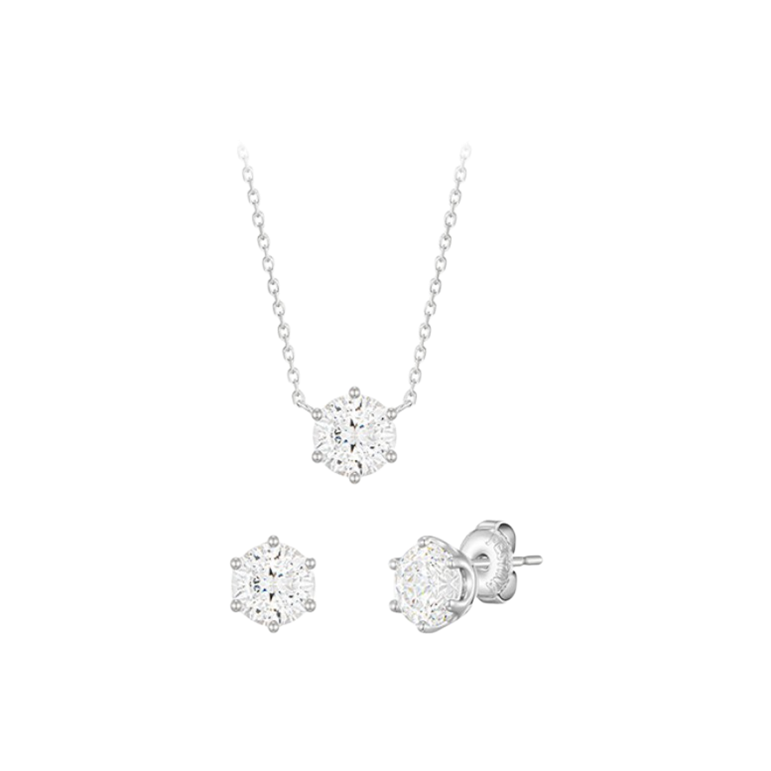 SET-J0-0106 WHITEMOND 1부 목걸이+귀걸이 세트 (SET-J0-0106)