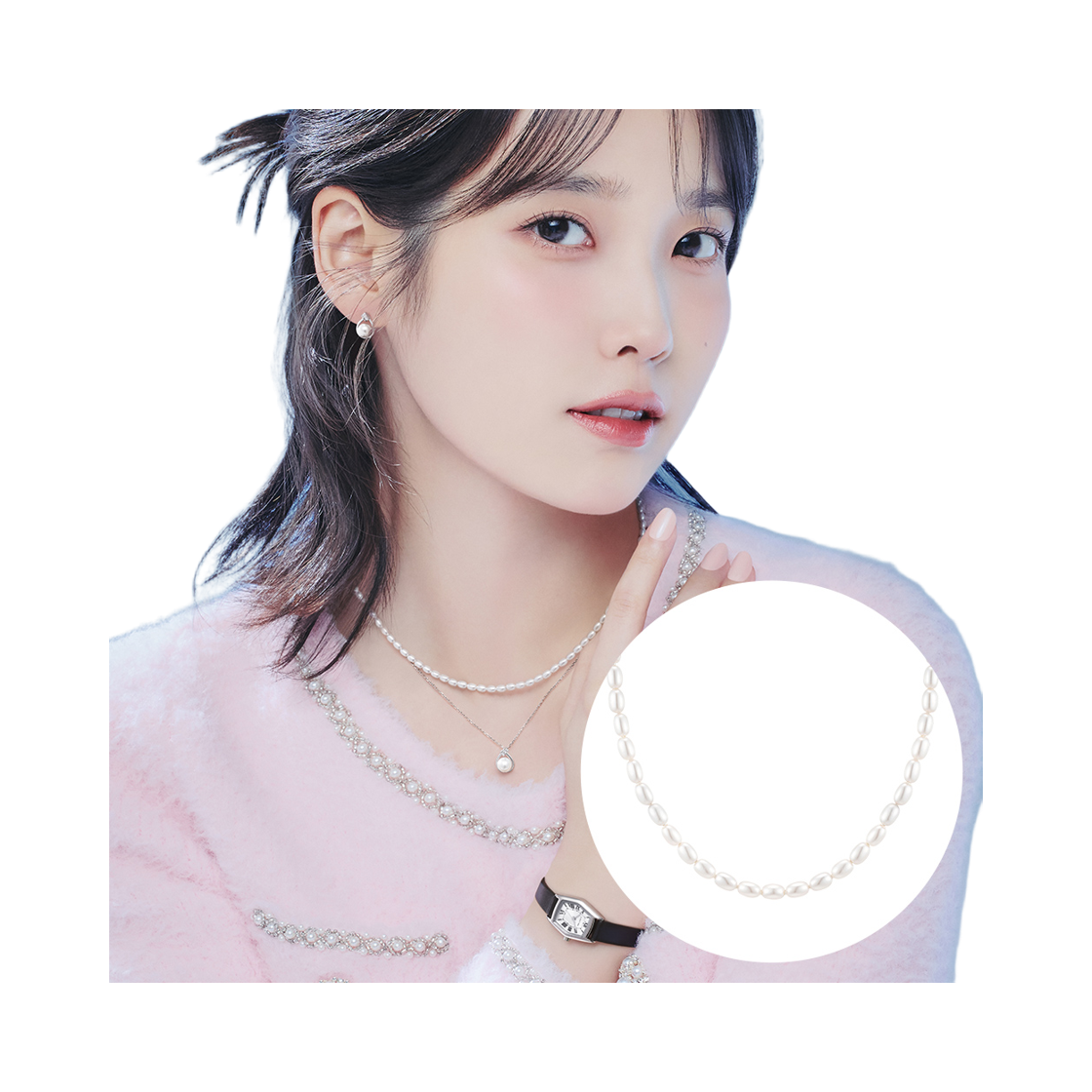 제이에스티나 제이에스티나 Lucia Joelle 목걸이 (JJJONI0BS731SR420)(Jestina Jestina Lucia Joelle 목걸이 (Jjjoni0Bs731Sr420)) - 2
