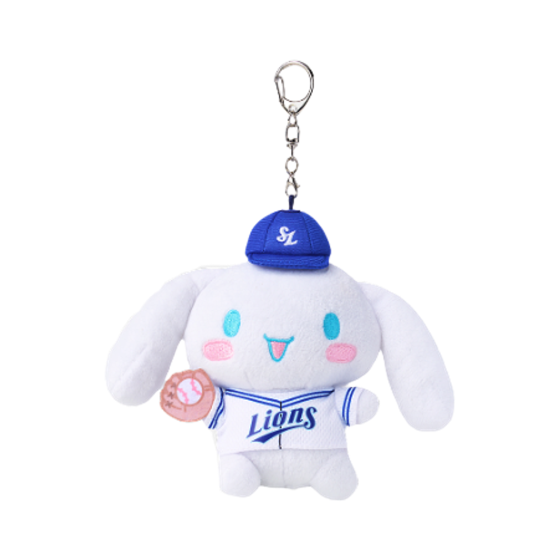 - Samsung Lions x Cinnamoroll Plush Keyring Pitcher