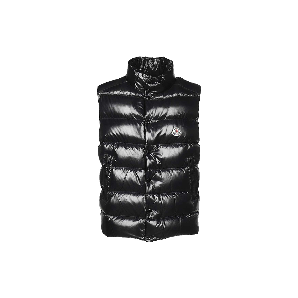 [15% 쿠폰] 몽클레르 티브 로고 패치 유광 패딩 베스트 블랙 - 26FW([15% 쿠폰] Moncler Tibb Logo Patch Glossy Down Vest Black - 26FW) - 2