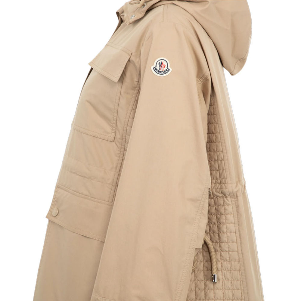 [15% 쿠폰] 몽클레르 MEUDON 후드 롱 파카 베이지 - 25SS([15% 쿠폰] Moncler Meudon Hooded Long Parka Beige - 25SS) - 4