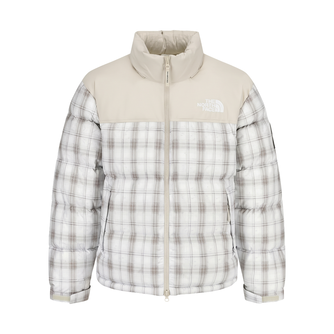 NJ1DS62K The North Face White Label Novelty Nuptse Pt Jacket Rds Ivory - 26FW