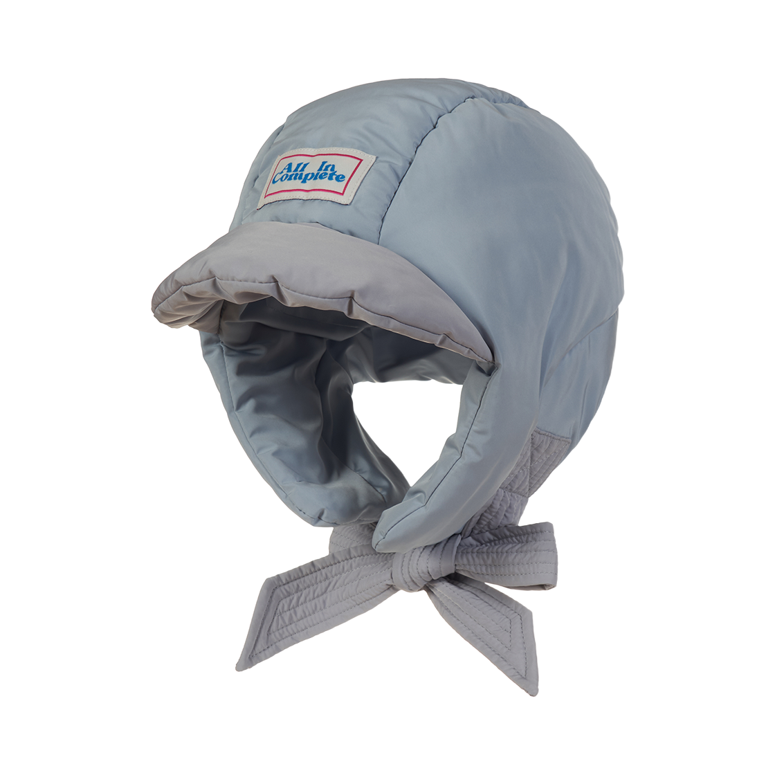 올인컴플리트 판다 패딩 바라클라바 그레이 & 스카이블루(Allincomplete Panda Padding Balaclava Gray & Sky Blue)