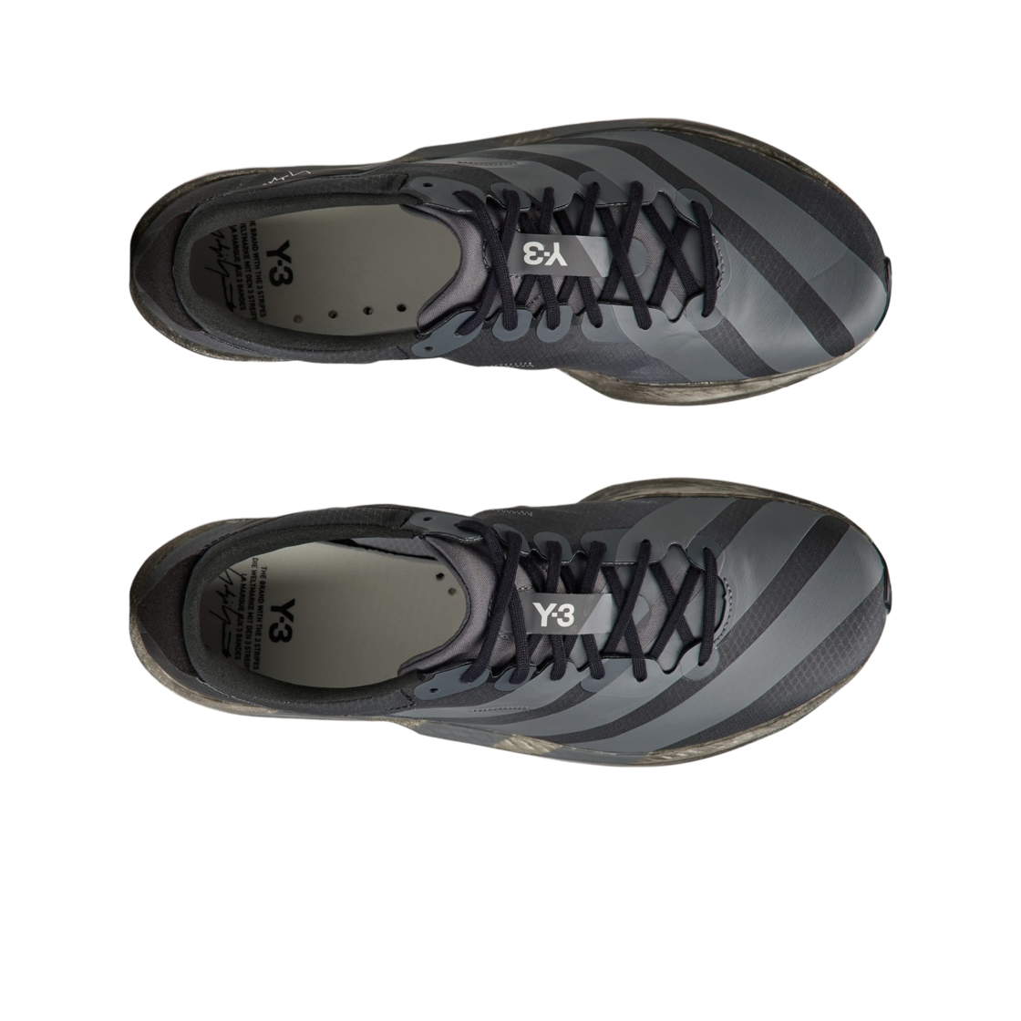 Y-3 아디오스 9 블랙 그레이 파이브(Y-3 Adios 9 Black Grey Five) - 2