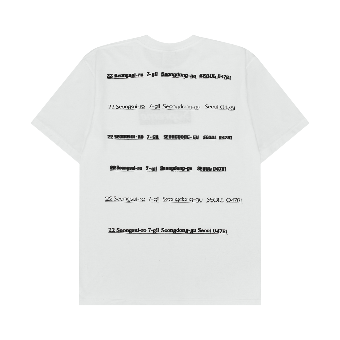 슈프림 서울 박스 로고 티셔츠 화이트 - 26FW(Supreme Seoul Box Logo T-Shirt White - 26FW) - 2