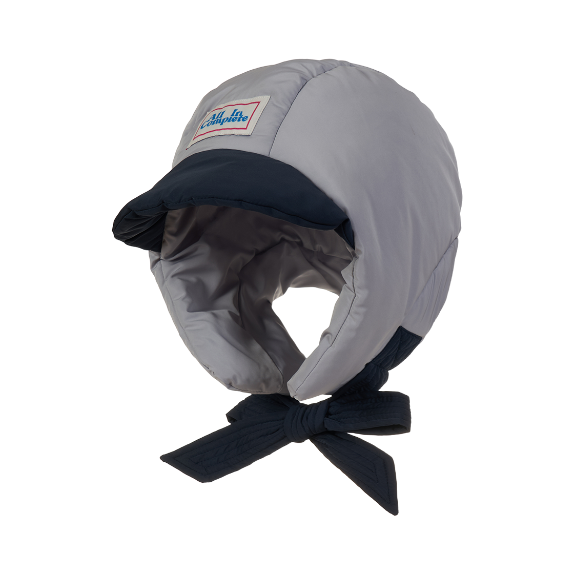 올인컴플리트 판다 패딩 바라클라바 네이비 & 그레이(Allincomplete Panda Padding Balaclava Navy & Gray)