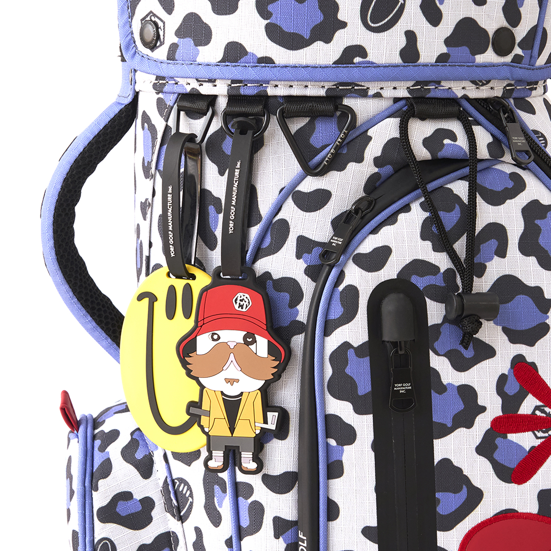 욜프 골프 골프 페르시안캣 휠캐디백 레오파드크리드(YORF GOLF x Persiancat Wheel Caddy Bag Leopard Creed) - 5