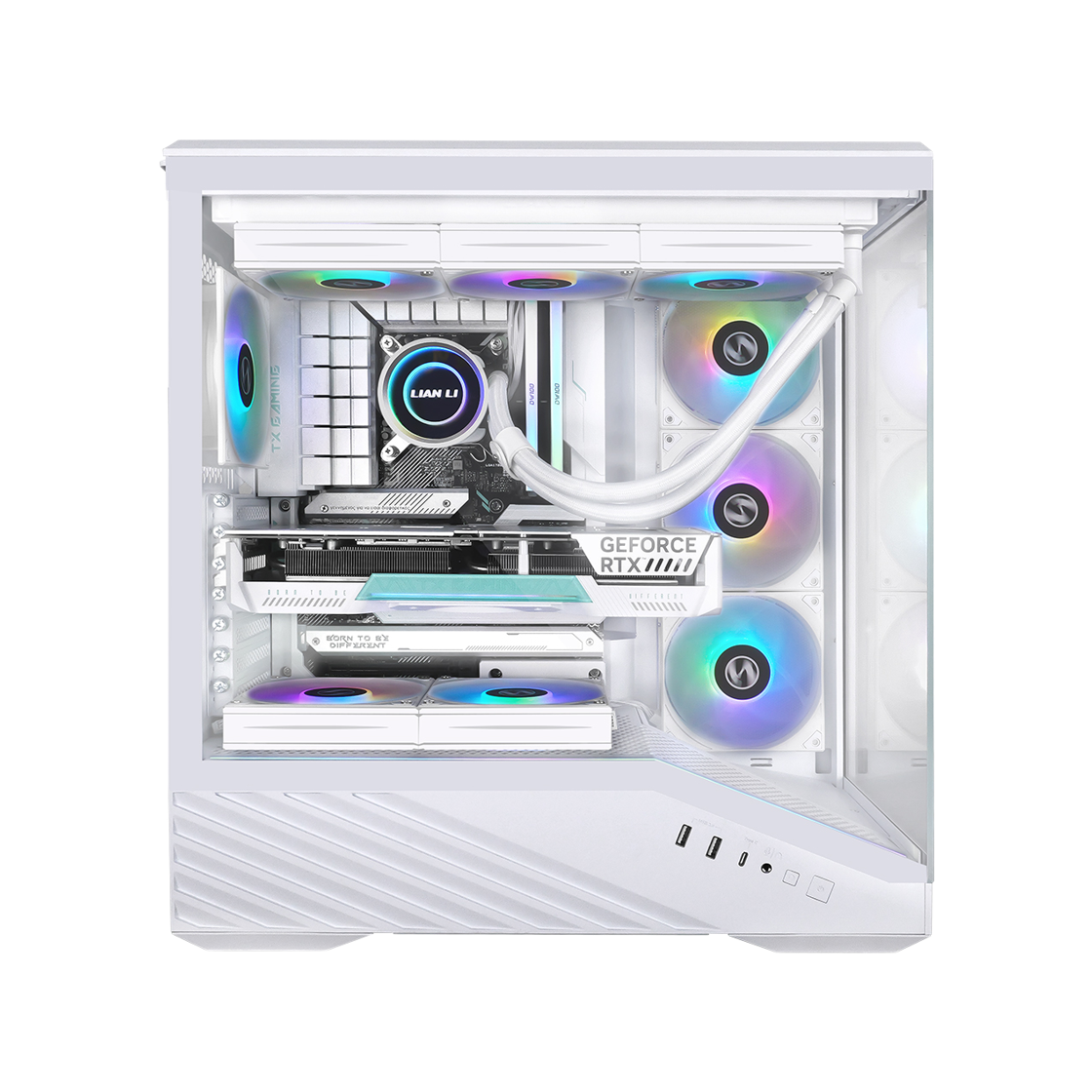 리안리 Vector V100 ARGB 화이트(LIAN LI Vector V100 ARGB White) - 2