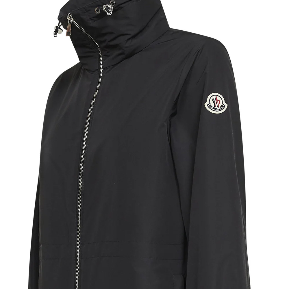 [15% 쿠폰] 몽클레르 에네트 로고 패치 후드 자켓 블랙 - 26SS([15% 쿠폰] Moncler Enette Logo Patch Hooded Jacket Black - 26SS) - 4