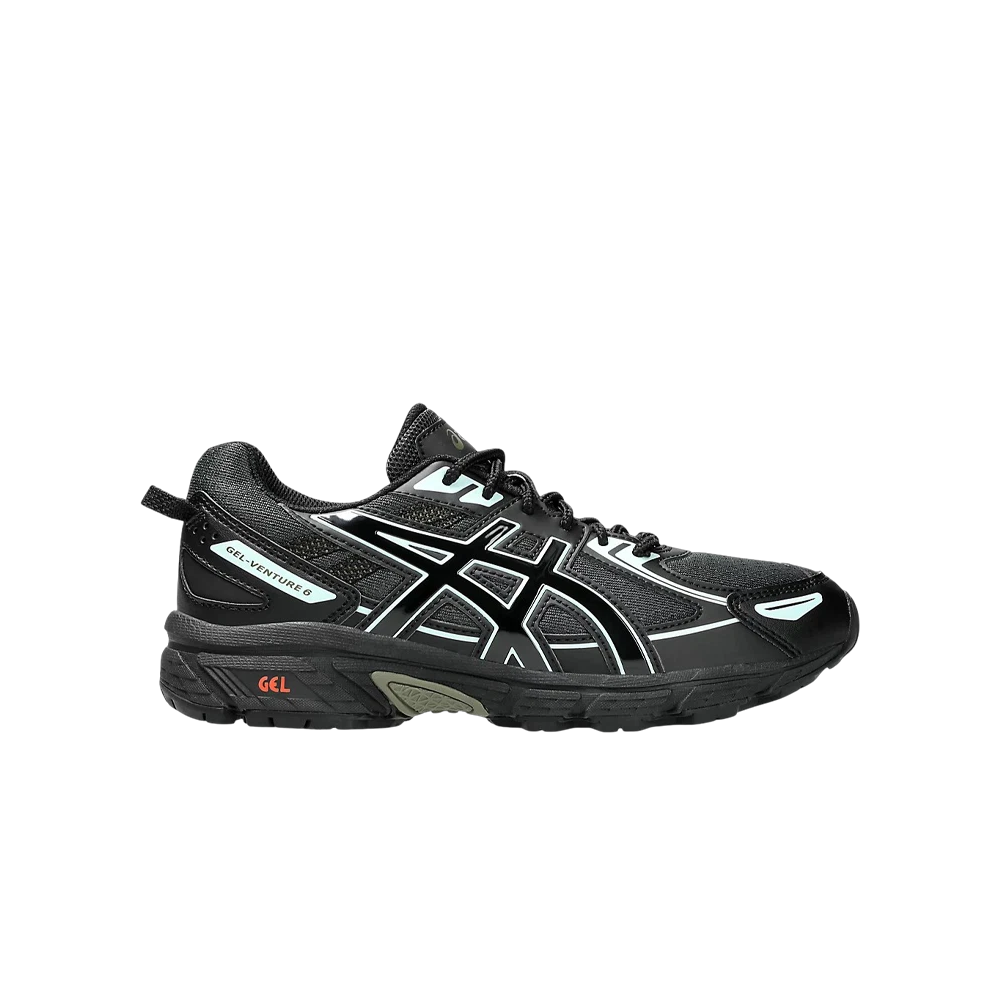 1204A162-002 (GS) Asics Gel-Venture 6 Black Pale Blue