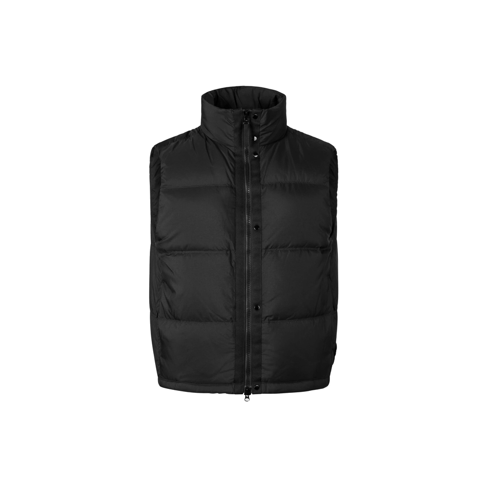 [15% 쿠폰] 스톤 아일랜드 와펜 패치 매트 립스탑 패딩 조끼 블랙 - 26FW([15% 쿠폰] Stone Island Badge Patch Matte Ripstop Down Vest Black - 26FW) - 2