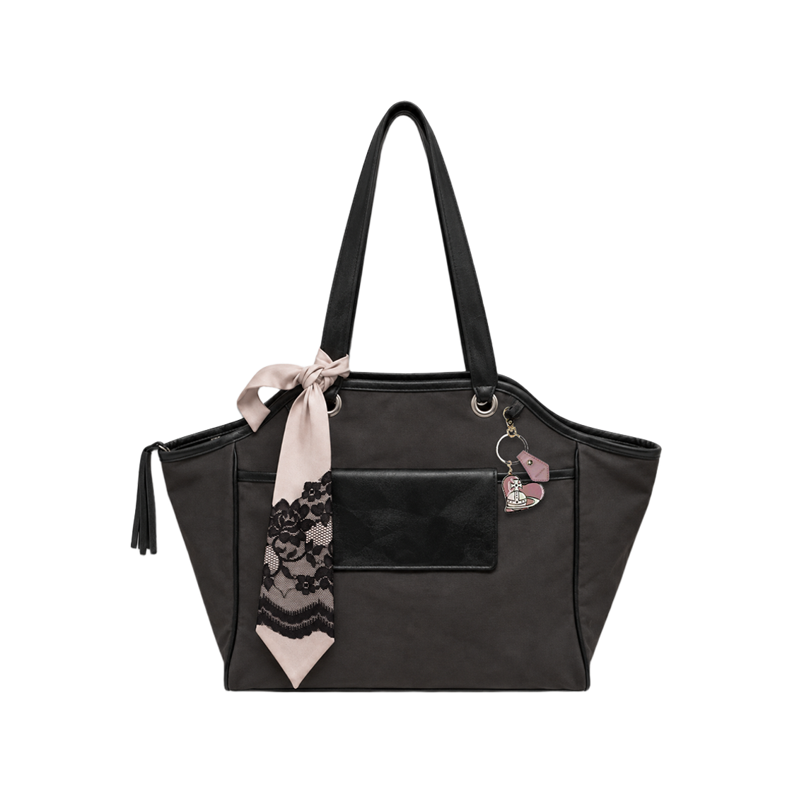 비주얼 컬렉터 더스티 이지 빅 백 차콜(Visual Collector Dusty Easy Big Bag Charcoal)